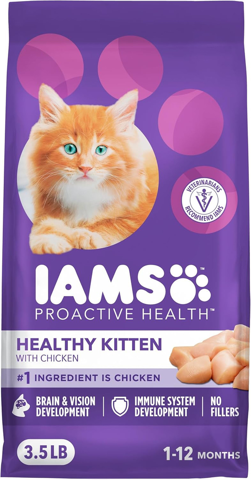 Proactive Health Kitten Dry Cat Food, Healthy Kitten Food Dry Recipe with Real C