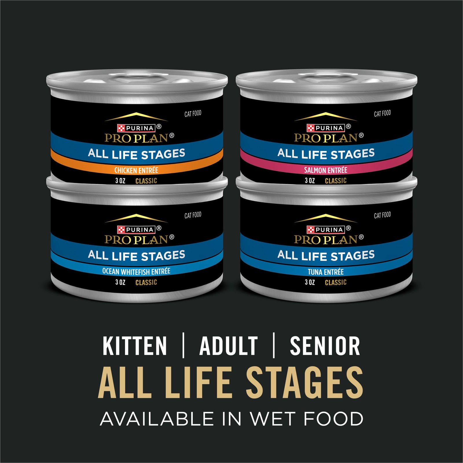 Purina Pro Plan All Life Stages High Protein Cat Food 5.5 Pound (Pack of 1)