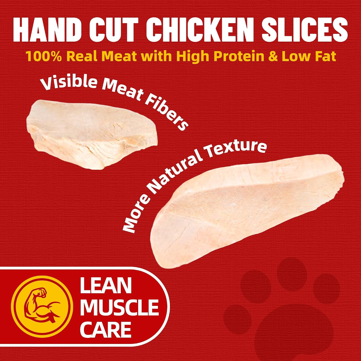 12.35 Oz Freeze Dried Chicken Breast Cat & Dog Treats | Single Ingredient,High P