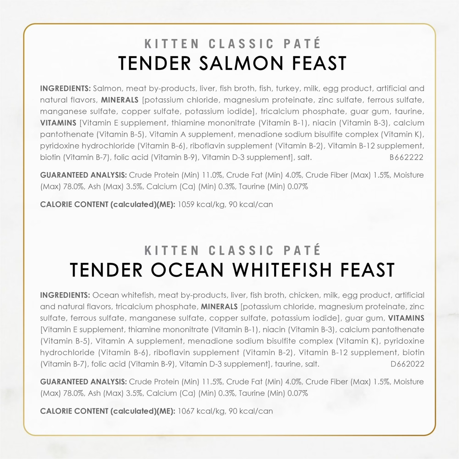 Purina Fancy Feast Kitten Food, Wet Cat Food, Classic Pate Collection with Milk,