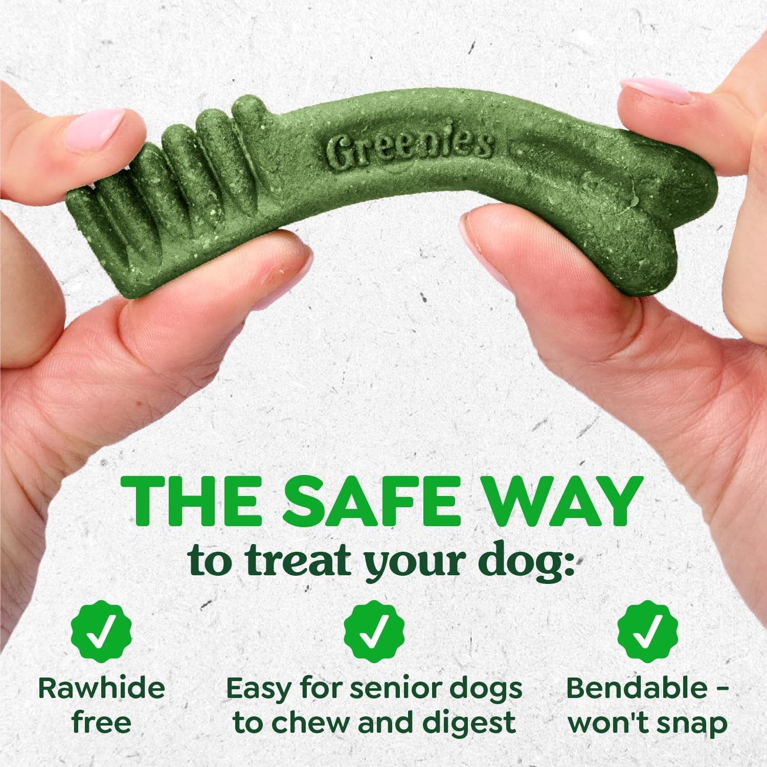 Greenies Dental Treats for Dogs, Veterinarian-Recommended Aging Care Adult Natur