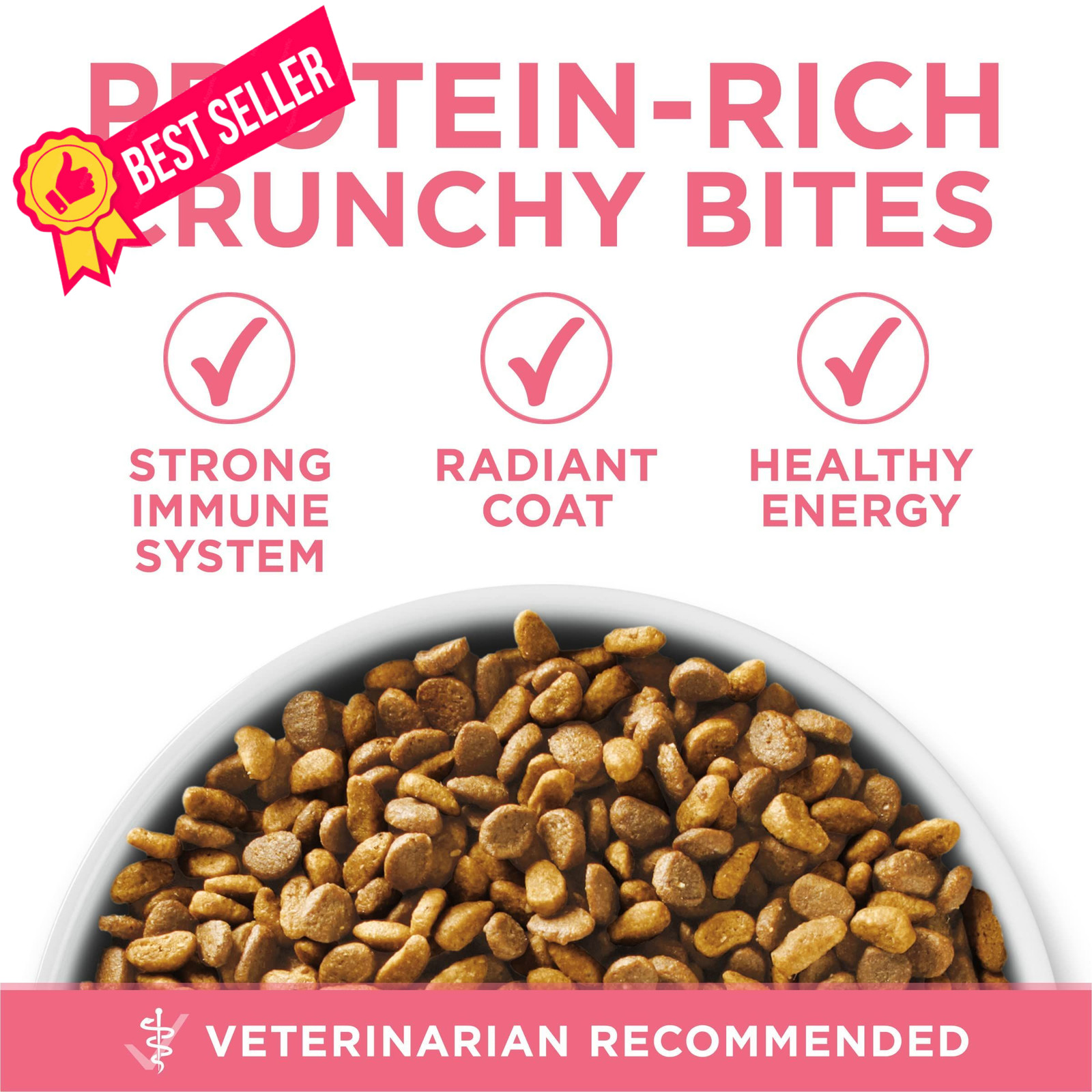 Purina ONE High Protein, Natural Dry Kitten Food, 7 Pound (Pack of 1), Other
