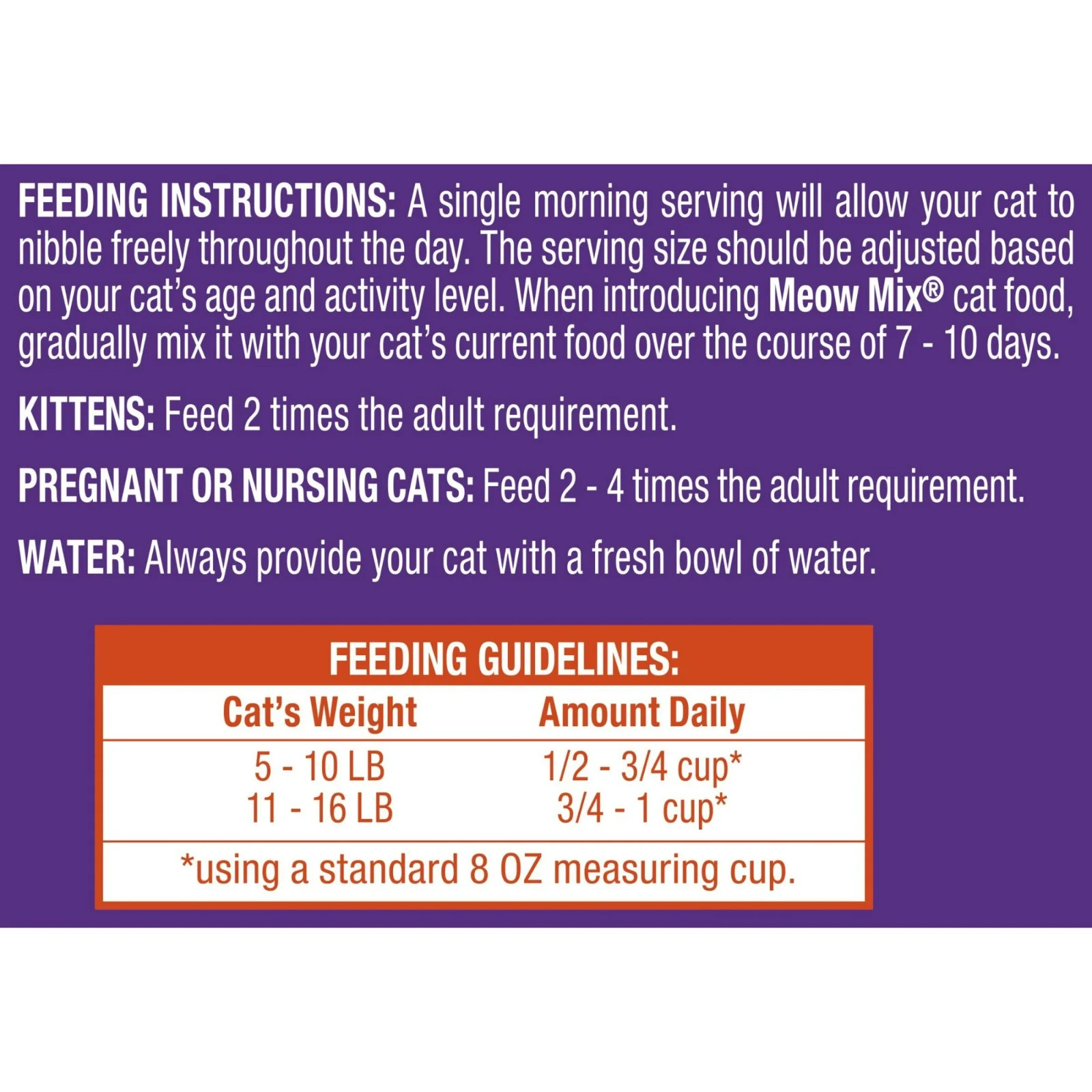 Meow Mix Original Choice Dry Cat Food, 3.15 lb. Bag