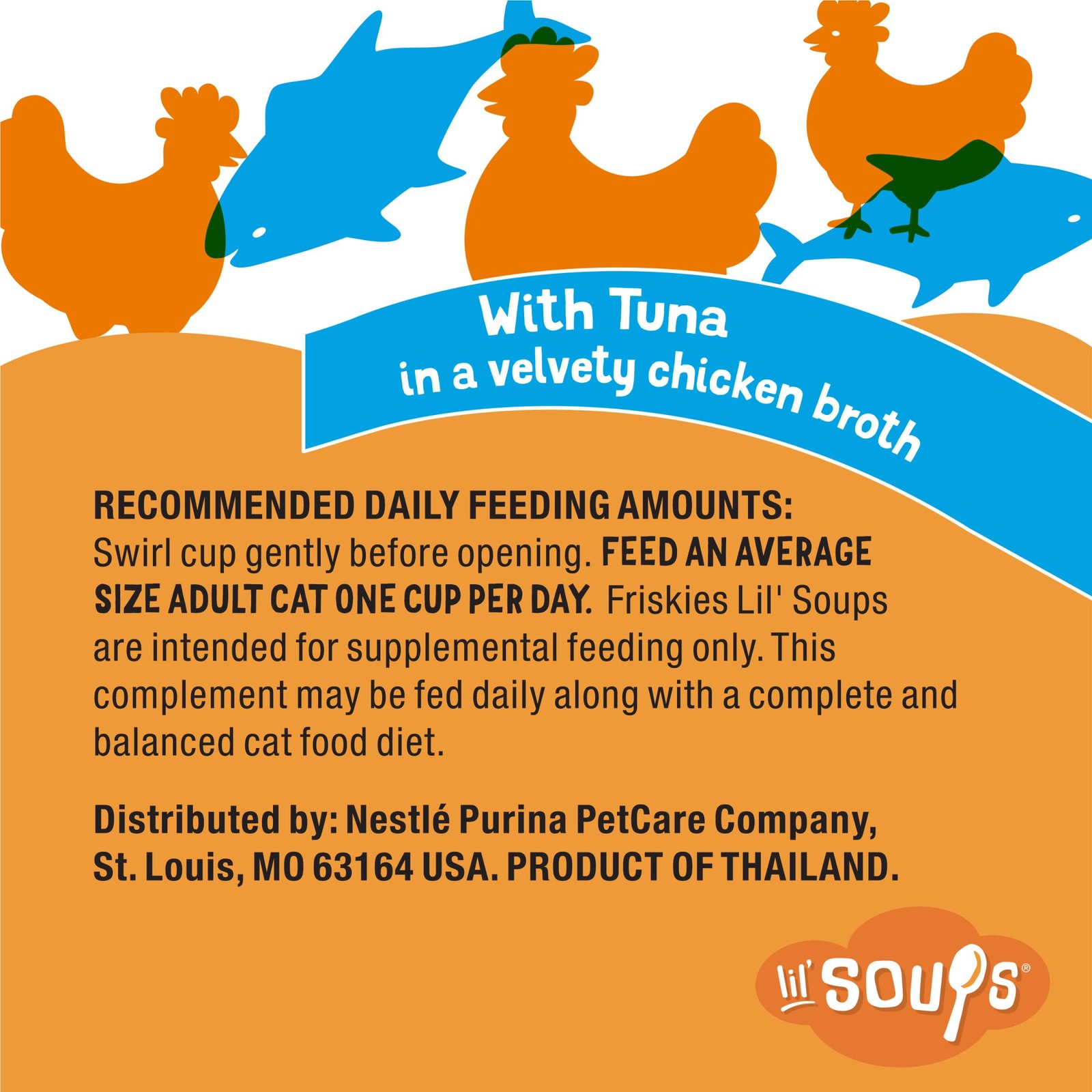 Purina Friskies Natural, Grain 1.2 Ounce (Pack of 8), Tuna in Chicken Broth