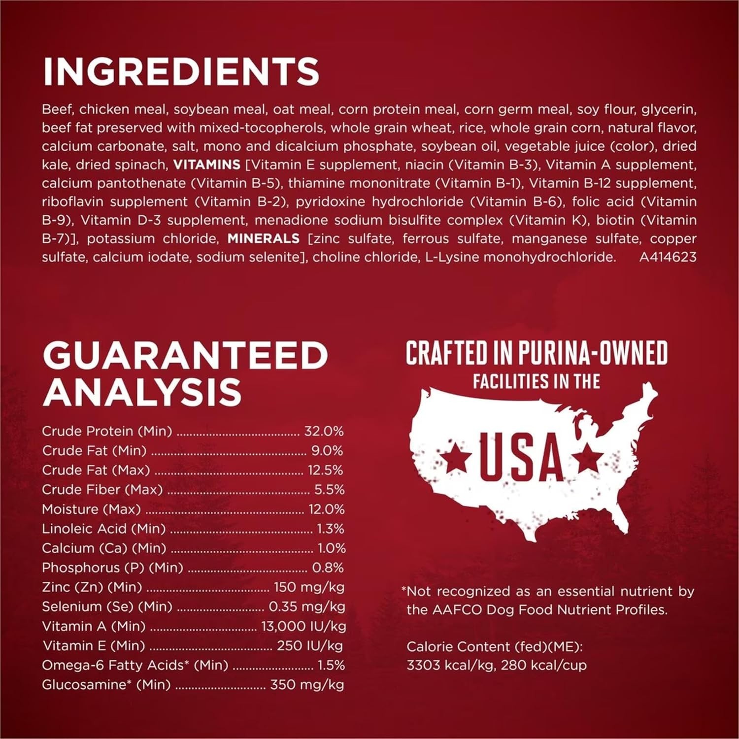 Purina One True Instinct Lean Muscle Support With Real Beef Natural With Added V