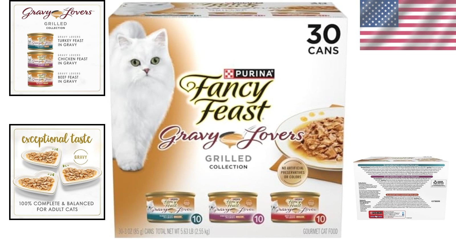 Delicious Purina Gravy Lovers Variety Pack – Poultry & Beef for All Life Stages
