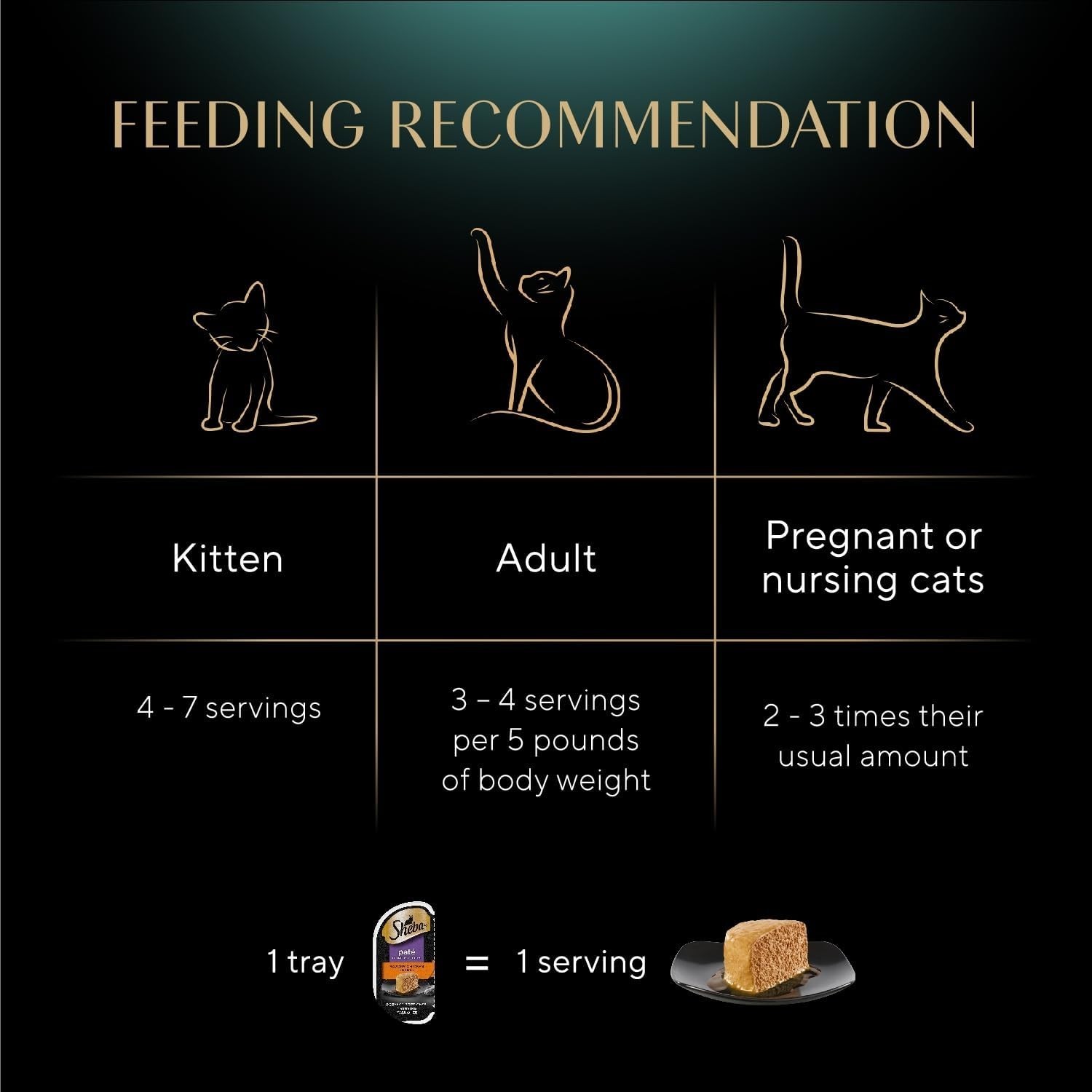 Protein-Rich Pate Cat Food: Perfect Portions Chicken & Turkey, 24 Servings