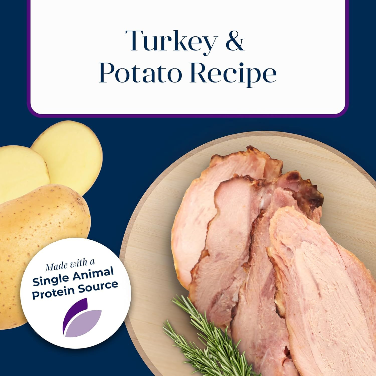 Grain-Free Dry Cat Food Limited Ingredient Turkey & Potato Skin Care 11lb Bag