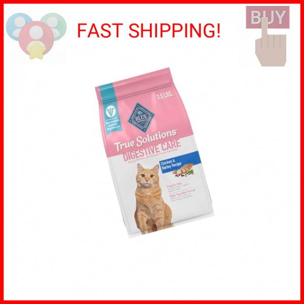 Blue Buffalo True Solutions Digestive Care Natural Dry Cat Food for Adult Cats,