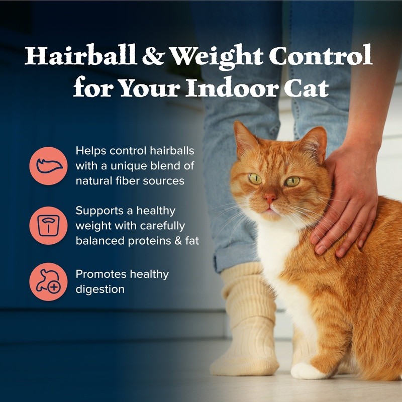 High Protein Cat Food Chicken Grain Free Weight Control Hairball Support 5lb New