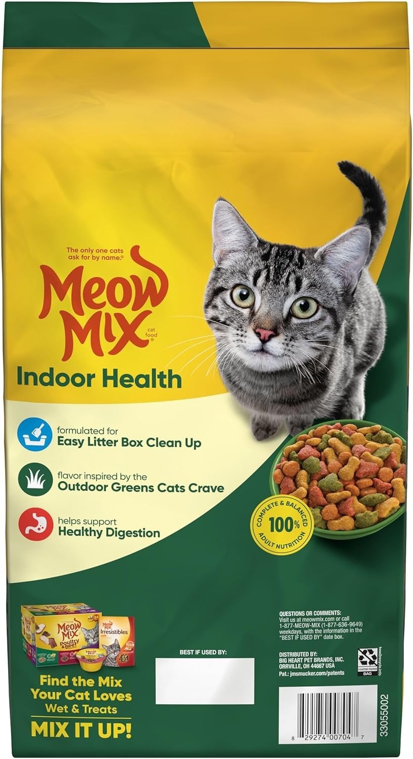 Balanced Nutrition Dry Cat Food, 6.3 lbs – Irresistible Flavor for Adults