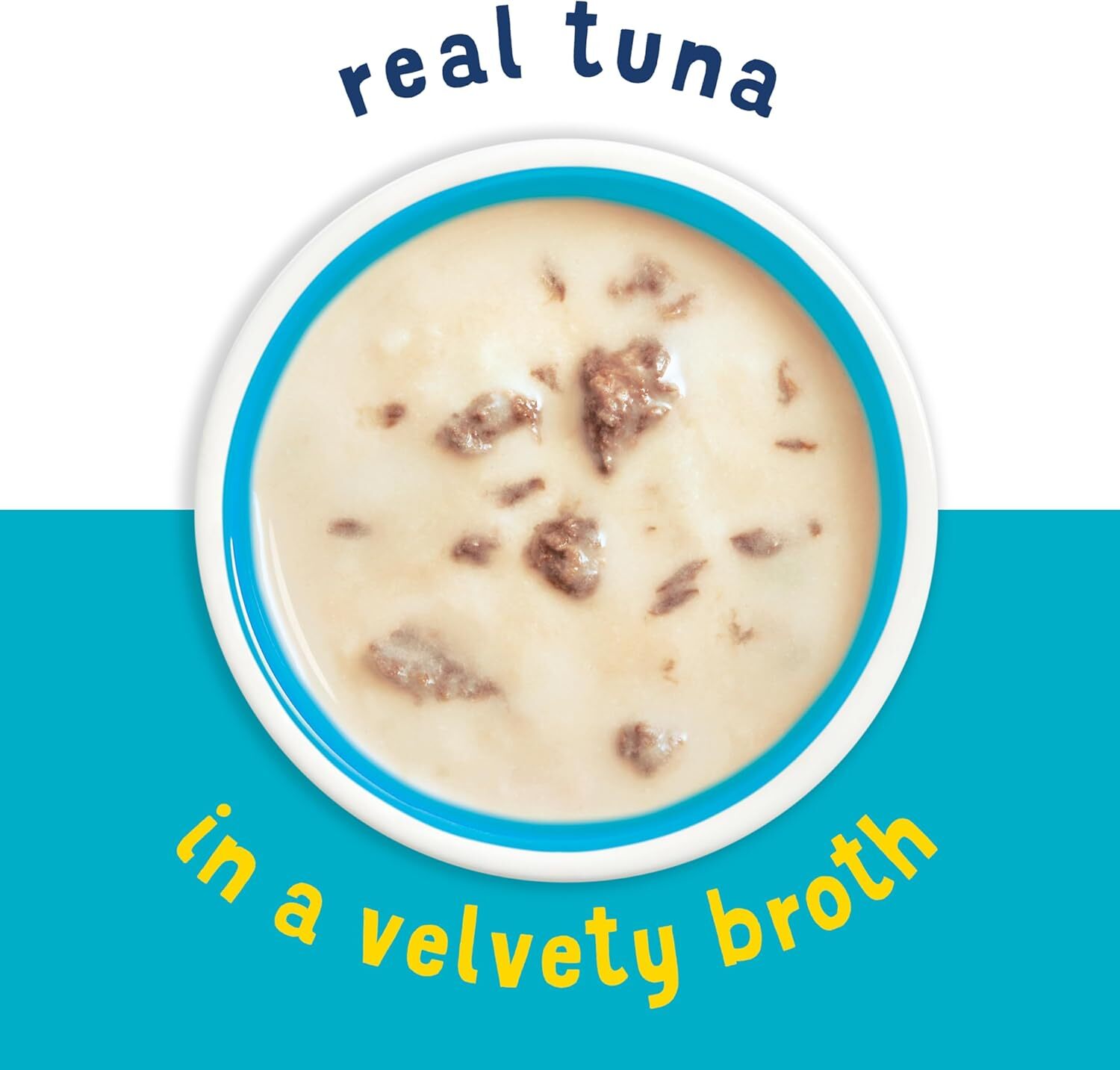 8pcs Grain Free Wet Cat Food Lickable Cat Treats-Tuna in Chicken Broth-1.2oz Cup