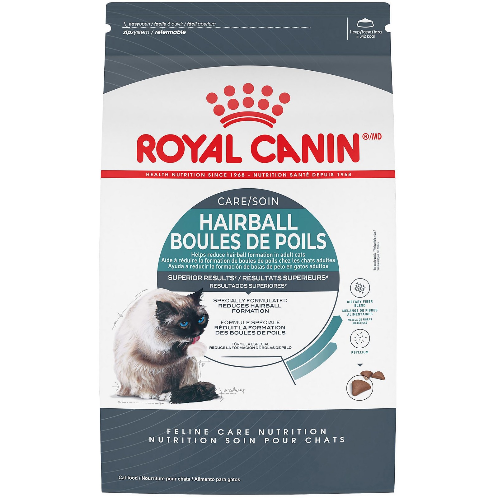Royal Canin Feline Care Nutrition 6 Pound (Pack of 1), No artificial color