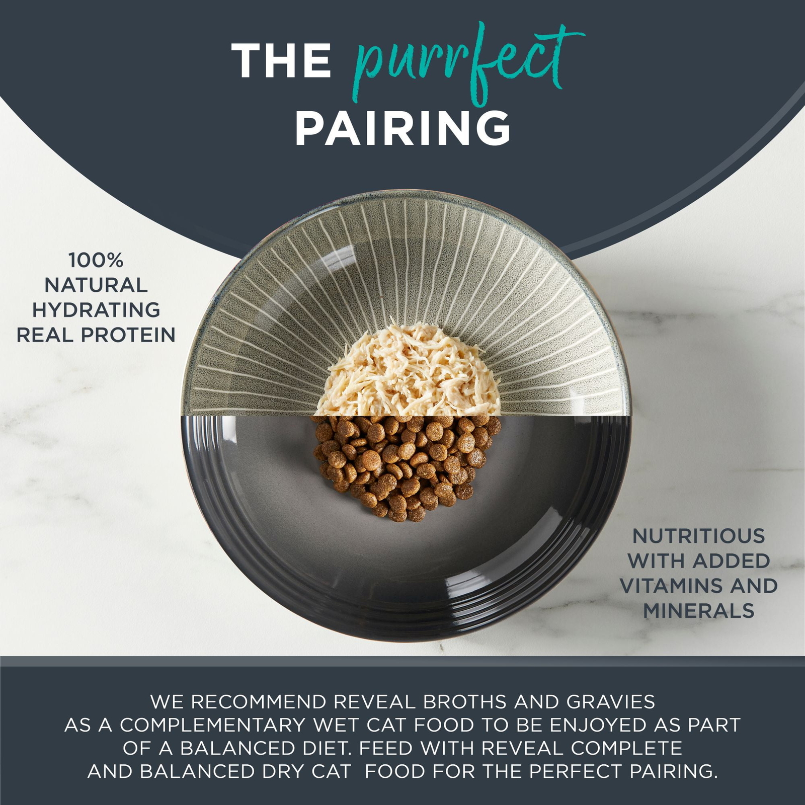 Reveal Pet Food Natural Dry Cat Food, Complete & Balanced Grain Free