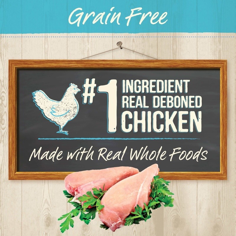 Grain Free Dry Cat Food Real Chicken Sweet Potato High Protein Kibble 4lb New