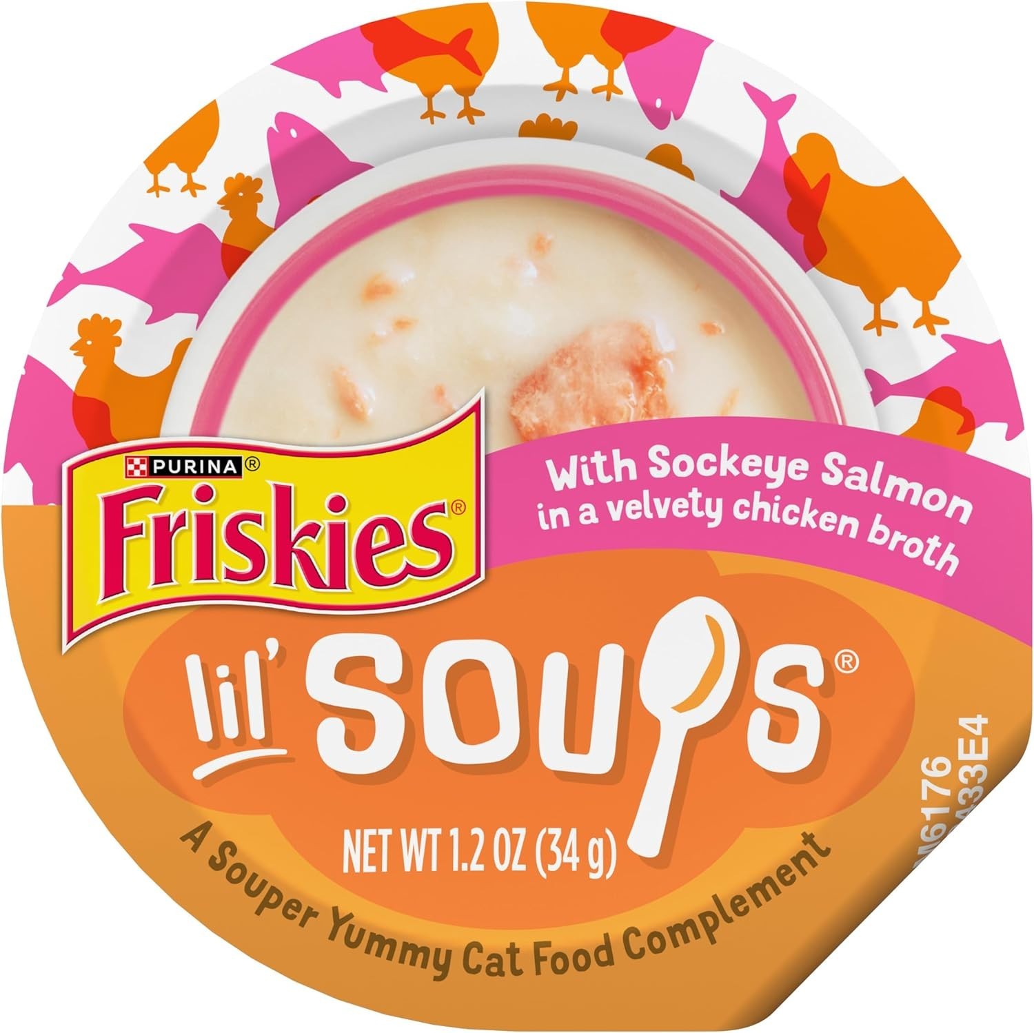 Purina Grain-Free Cat Food Toppers: Velvety Salmon & Chicken Broth Treats