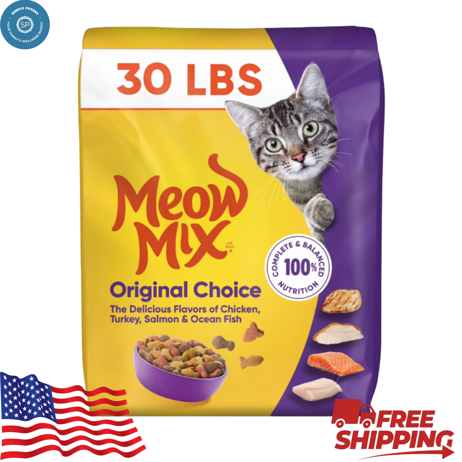 Meow Mix Original Choice Dry Cat Food