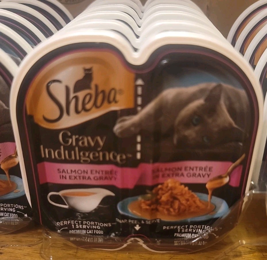 Sheba Gravy Indulgence Adult Wet Cat Food 2.6 oz (24 Count, 48 Servings)