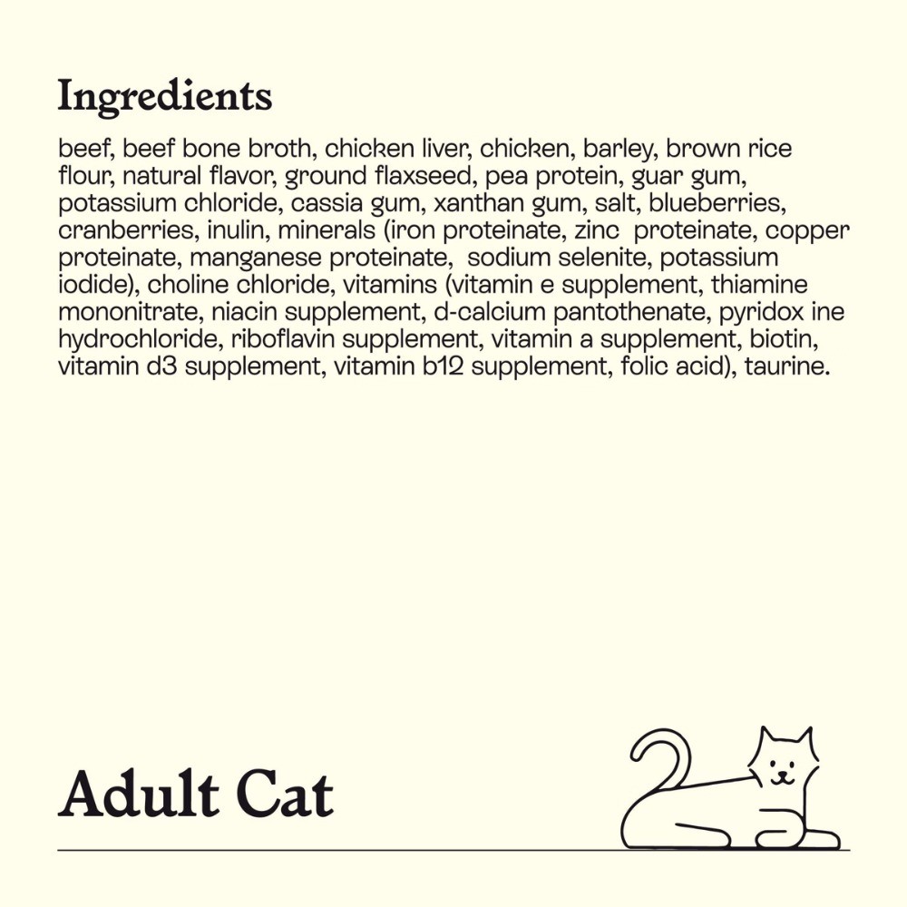 Chicken and Beef Pate Variety Pack Wet Cat Food – Kindfull 36oz/12ct