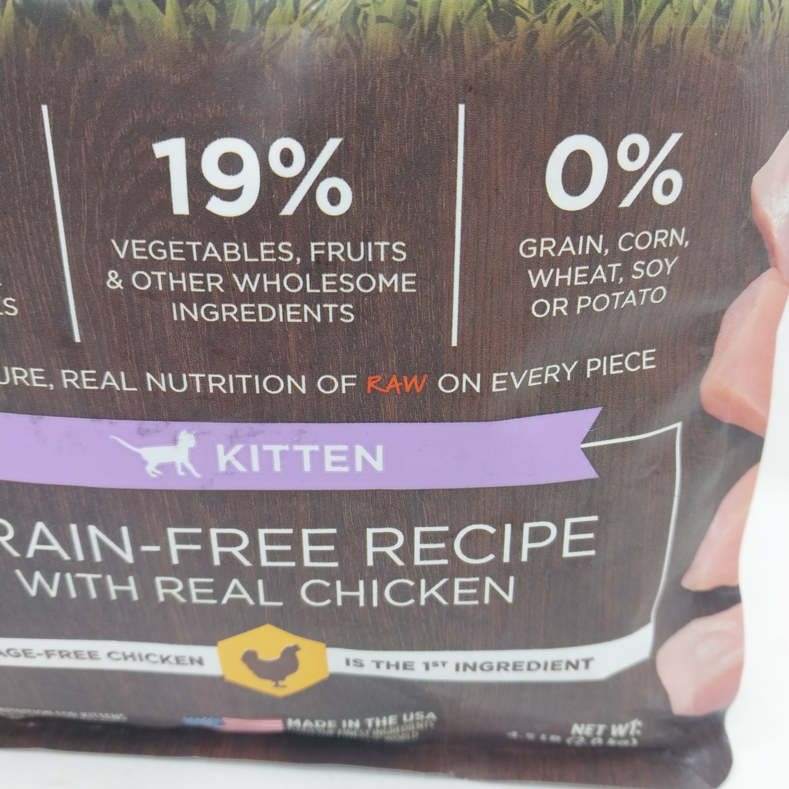 Original Grain- Free Recipe with Real Chicken – Kitten, 4.5 Pound (Pack of 1)