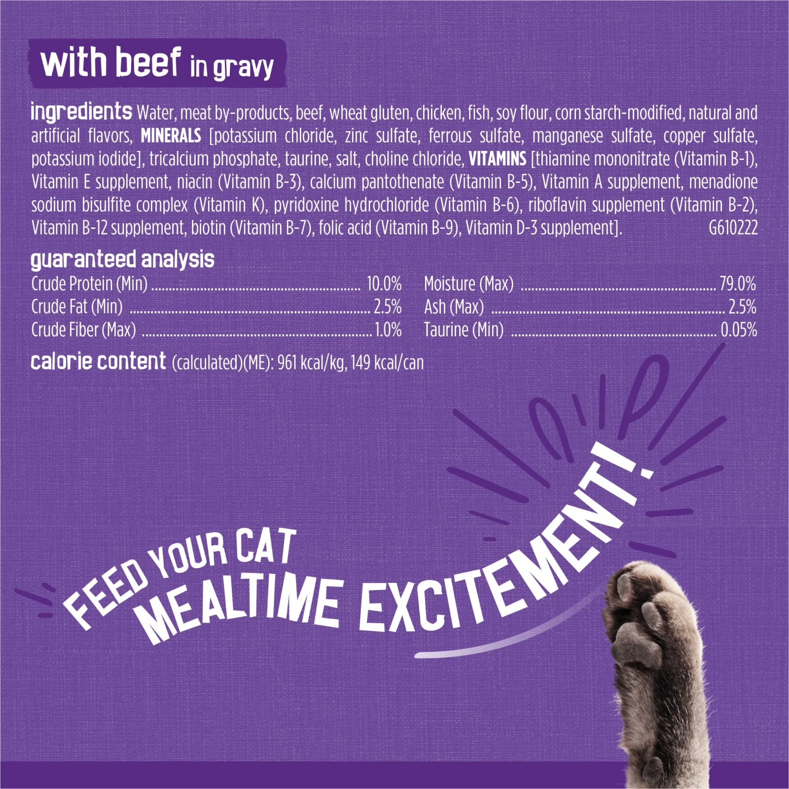 2 Packs – Friskies Gravy Variety Pack, Meaty Bits,Wet Cat Food 5.5 oz. 12 Cans