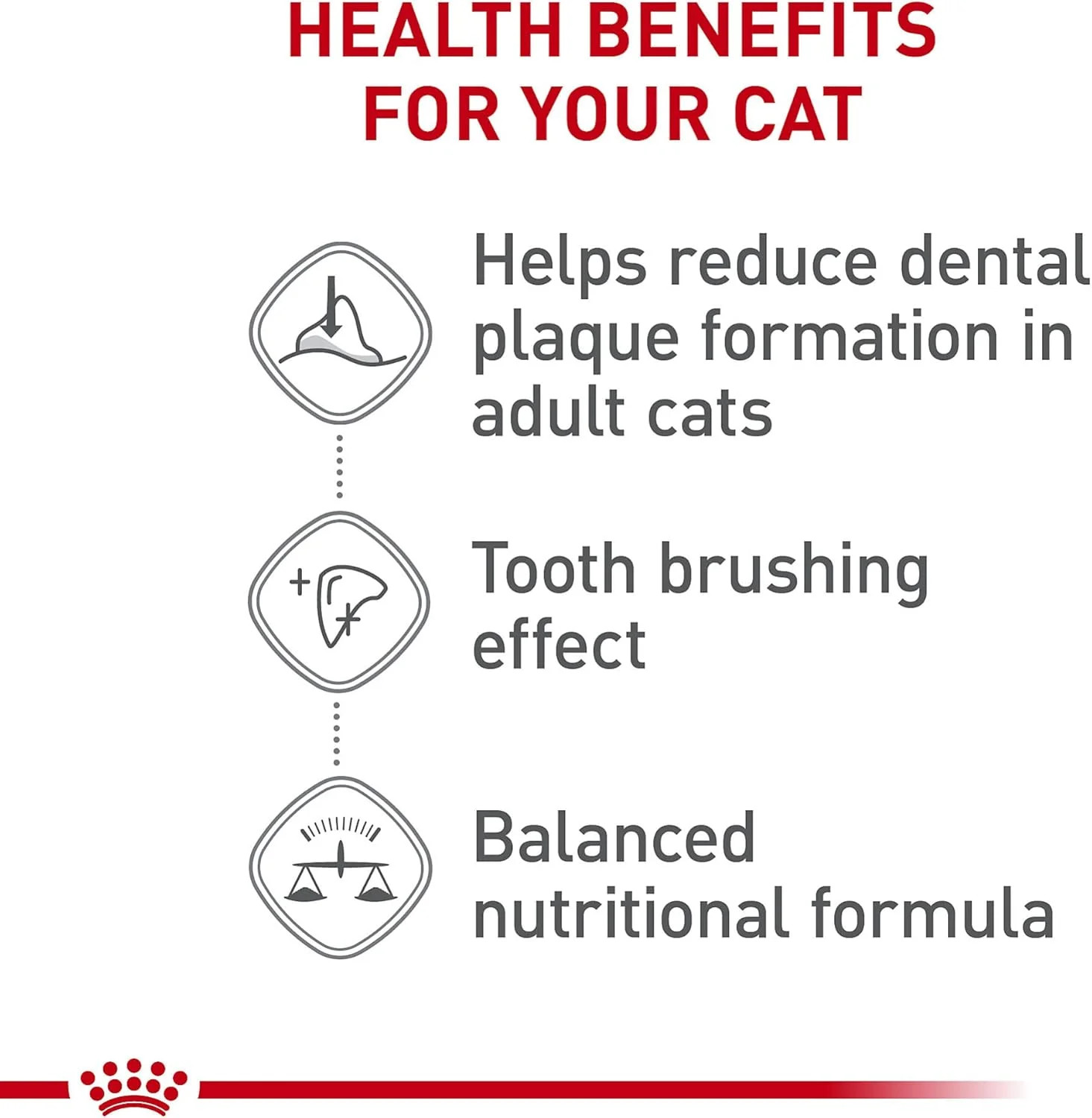Royal Canin Feline Care Nutrition Dental Care Adult Dry Cat Food, 6 lb Bag