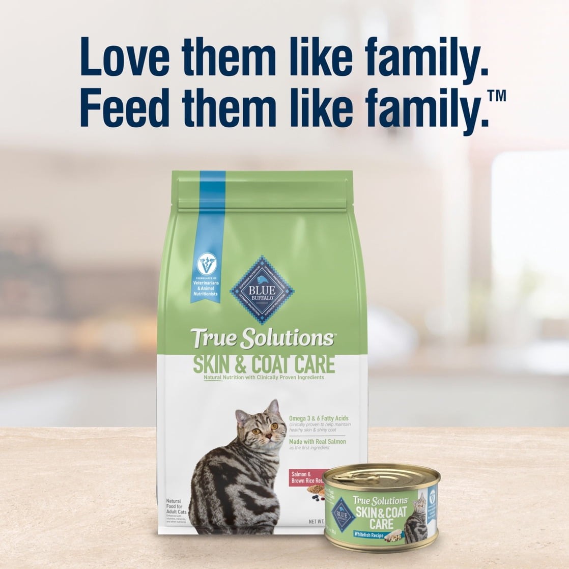 True Solutions Skin & Coat Care Natural Dry Cat Food Salmon 11-lb. Bag