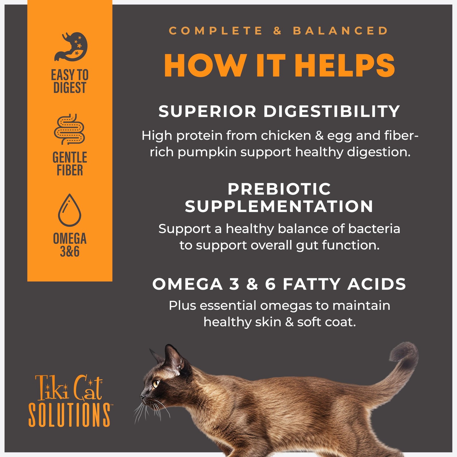 Tiki Cat Solutions Digestion Mousse Chicken & Egg in Broth 2.4 oz 12 Count