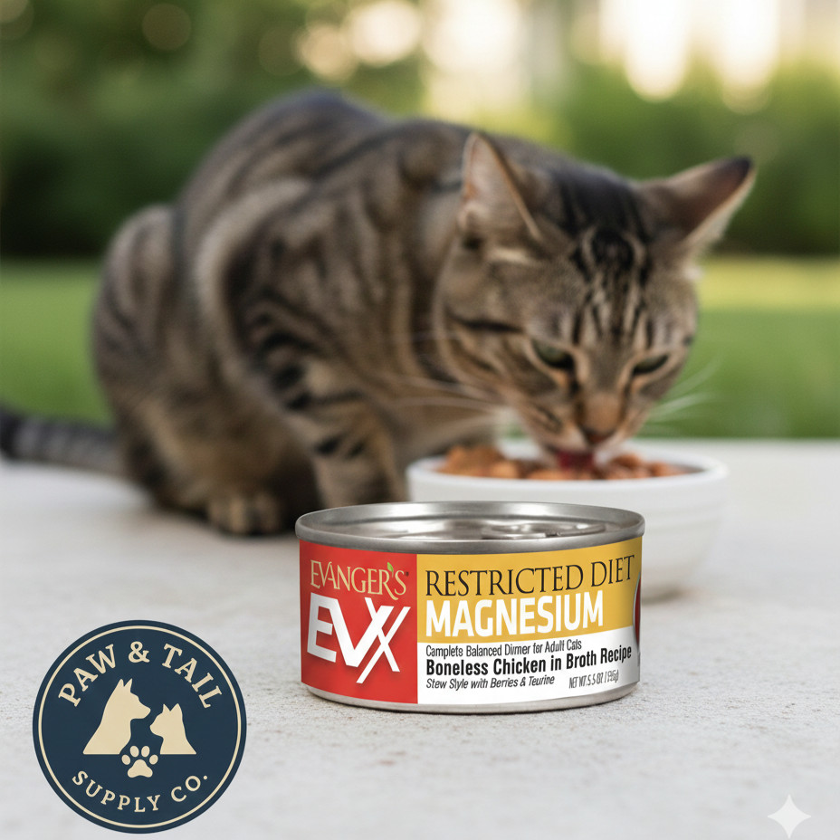 EVX Restricted Diet Magnesium Urinary Tract Health Canned Cat Food 5.5oz. Single