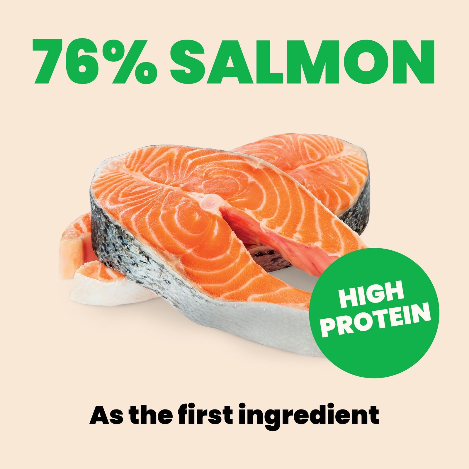 almo nature HQS Natural Wet Cat Food Salmon 2.47 Ounce (Pack of 24),