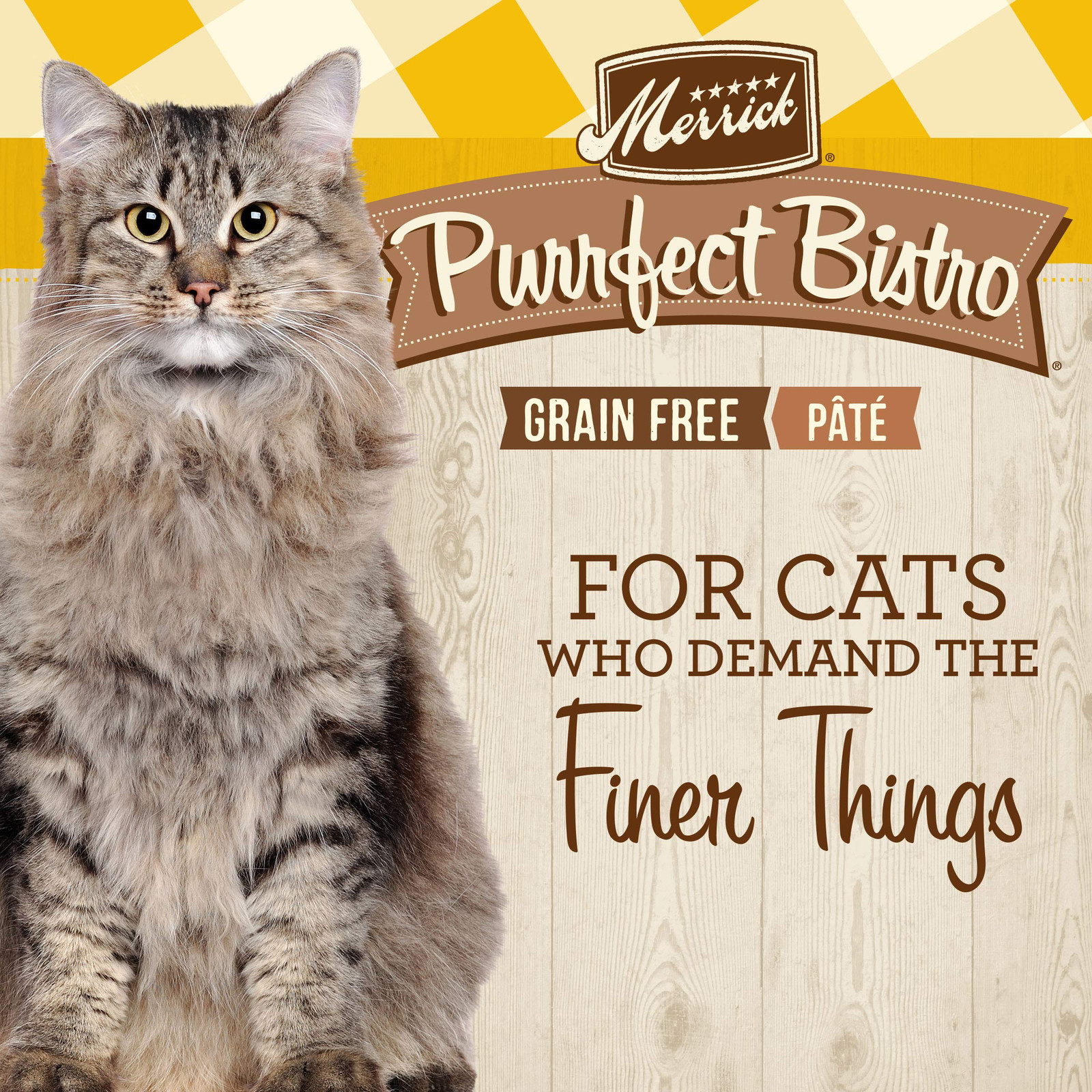 Merrick Purrfect Bistro Grain Free Wet Cat Food Chicken Recipe 24 Pack 3 Ounce