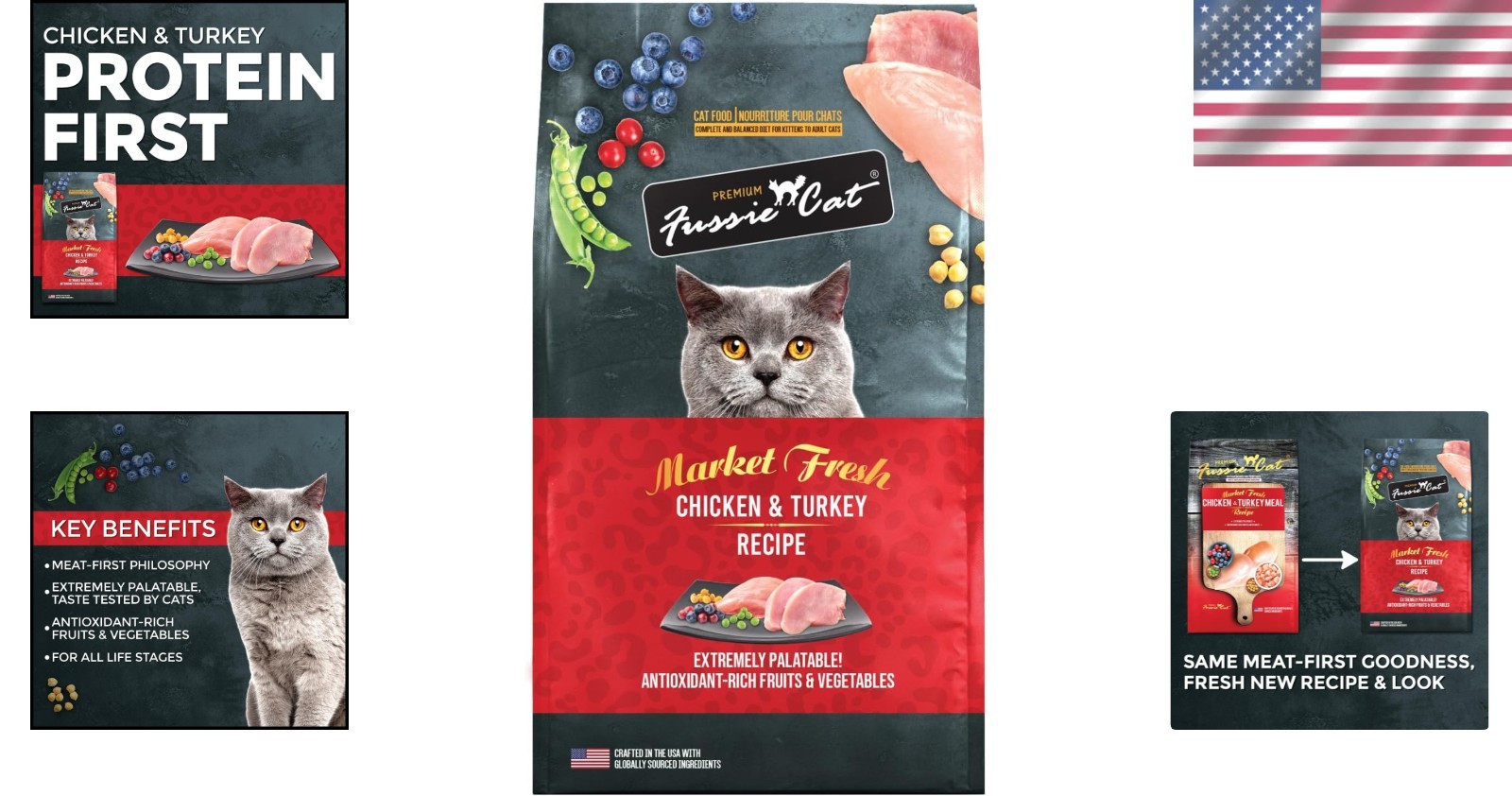 Appetite-Stimulating Chicken & Turkey Cat Food