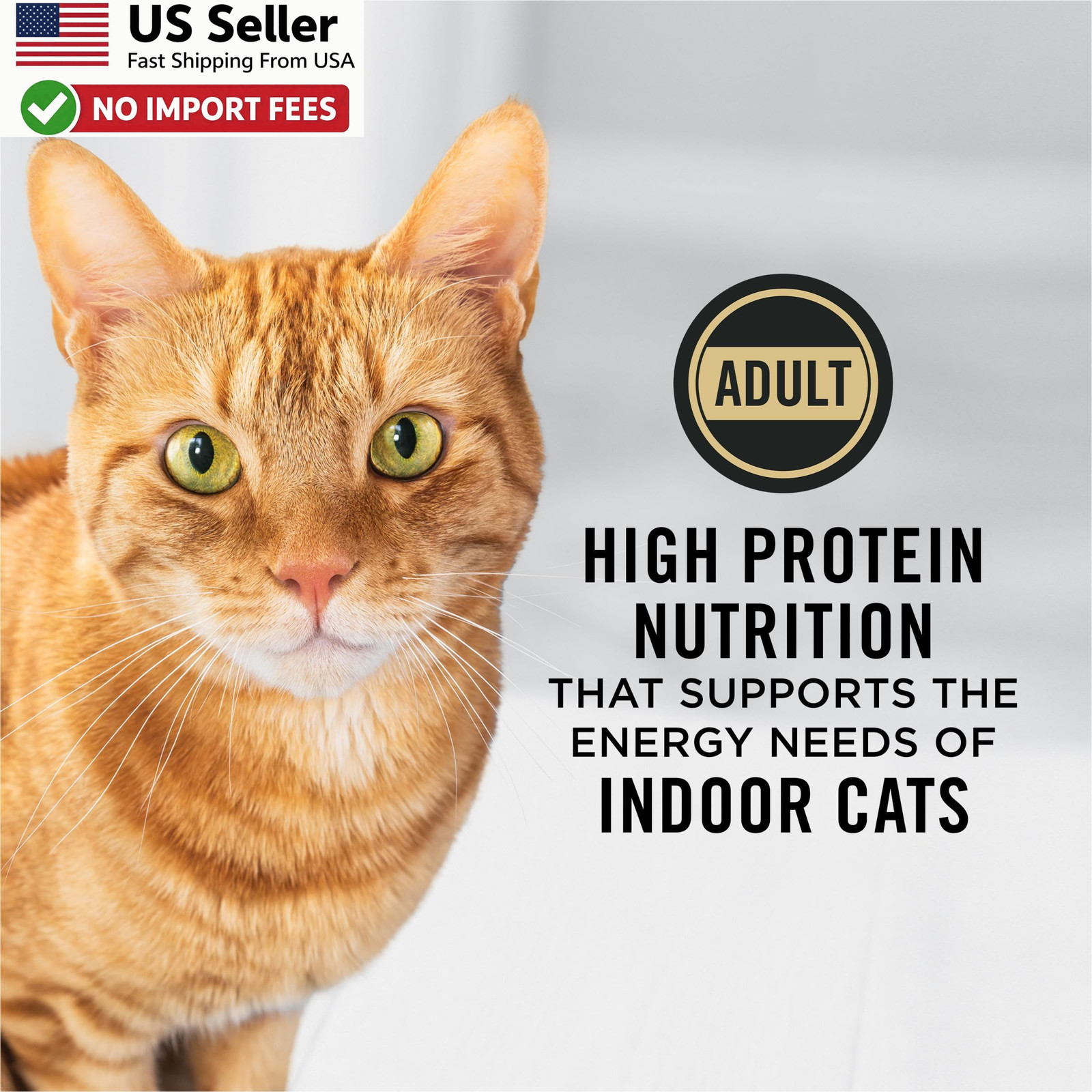 Purina Pro Plan Indoor Chicken Rice Formula Dry Cat Food 3.5 lb Bag FROM USA