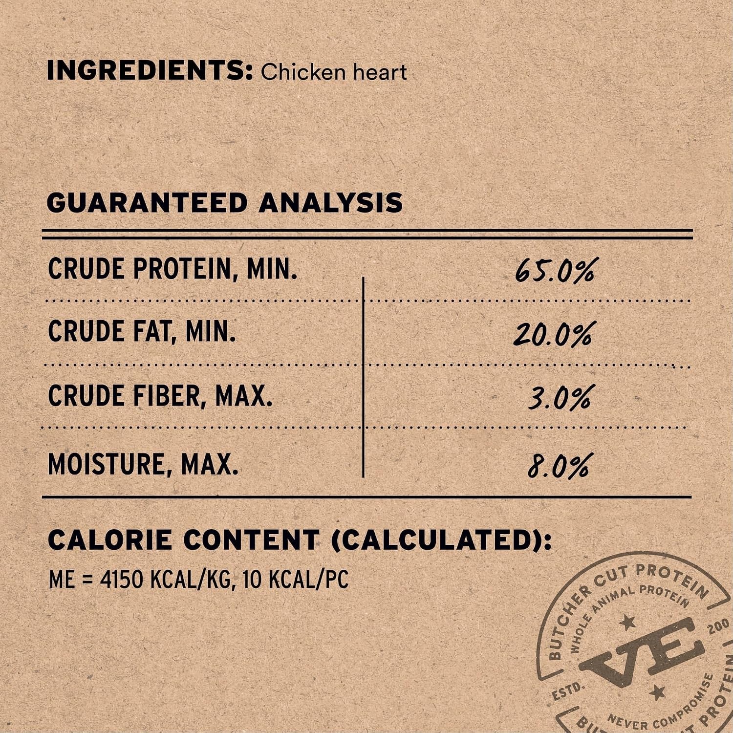 Freeze Dried Raw Chicken Hearts Cat Treats | Single Ingredient | Quality | G…