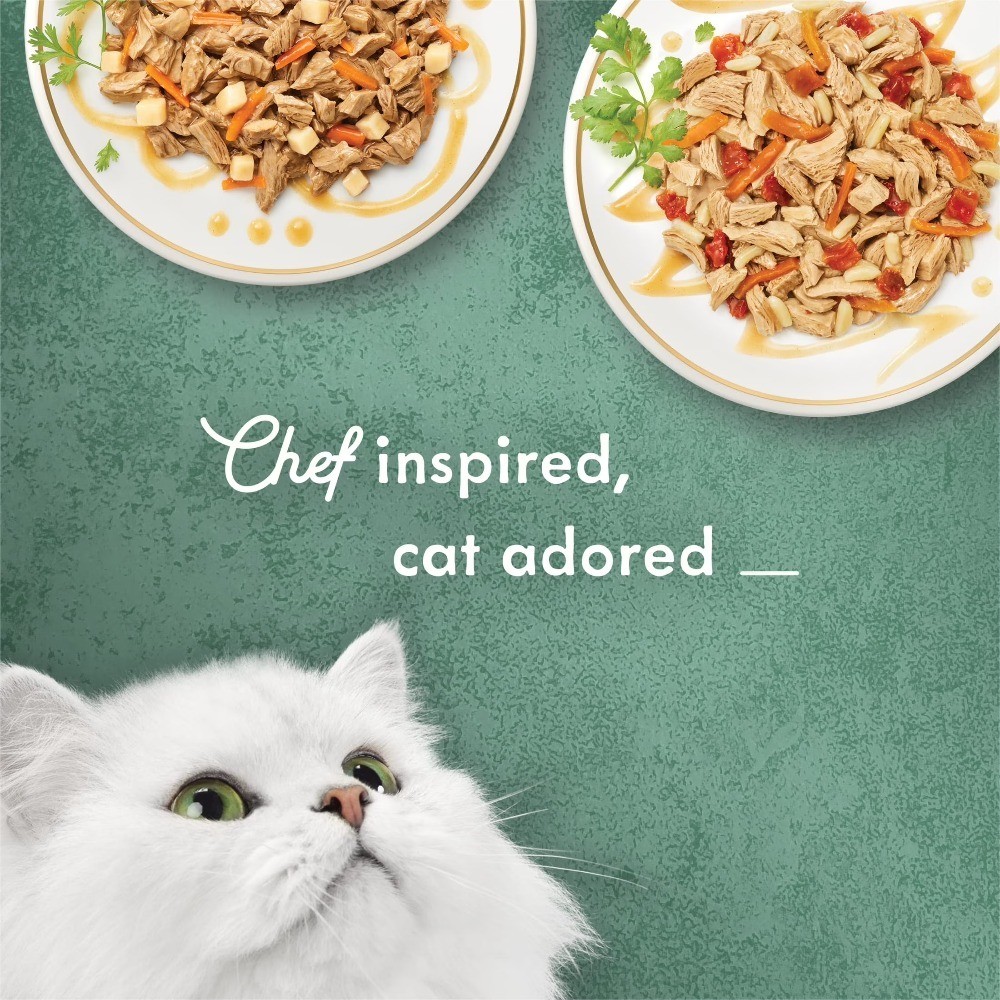 Variety Pack of 12 Canned Cat Food, 3 oz. Cans, Seafood & Chicken Medleys