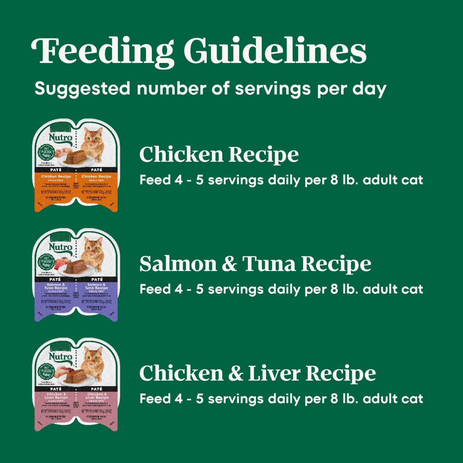 Natural Choice Wet Cat Food Pate, Adult Cat Food Wet Variety Pack, 2.64 oz. T…