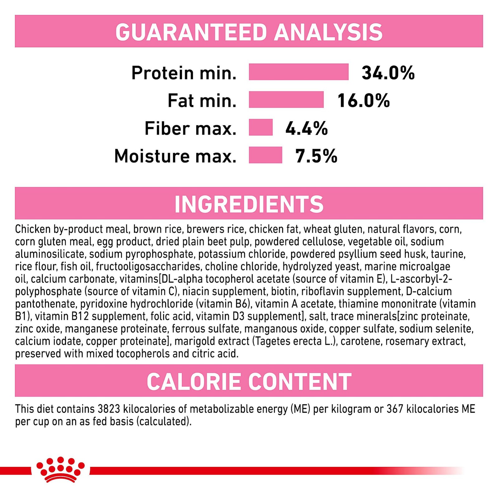 Royal Canin Feline Health Nutrition Kitten Dry Cat Food, 7 Pound (Pack of 1)