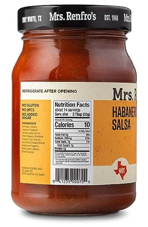 Hot Salsa Variety Pack, 16 oz Jars (Pack 1 Pound (Pack of 2) Hot Variety Pack