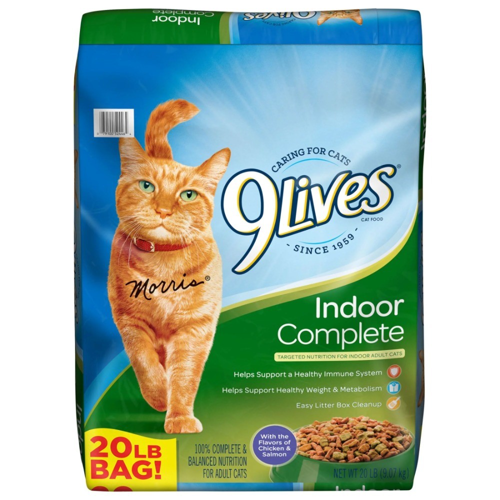 Indoor Complete Chicken & Salmon Flavor Dry Cat Food, 20 lb. Bag