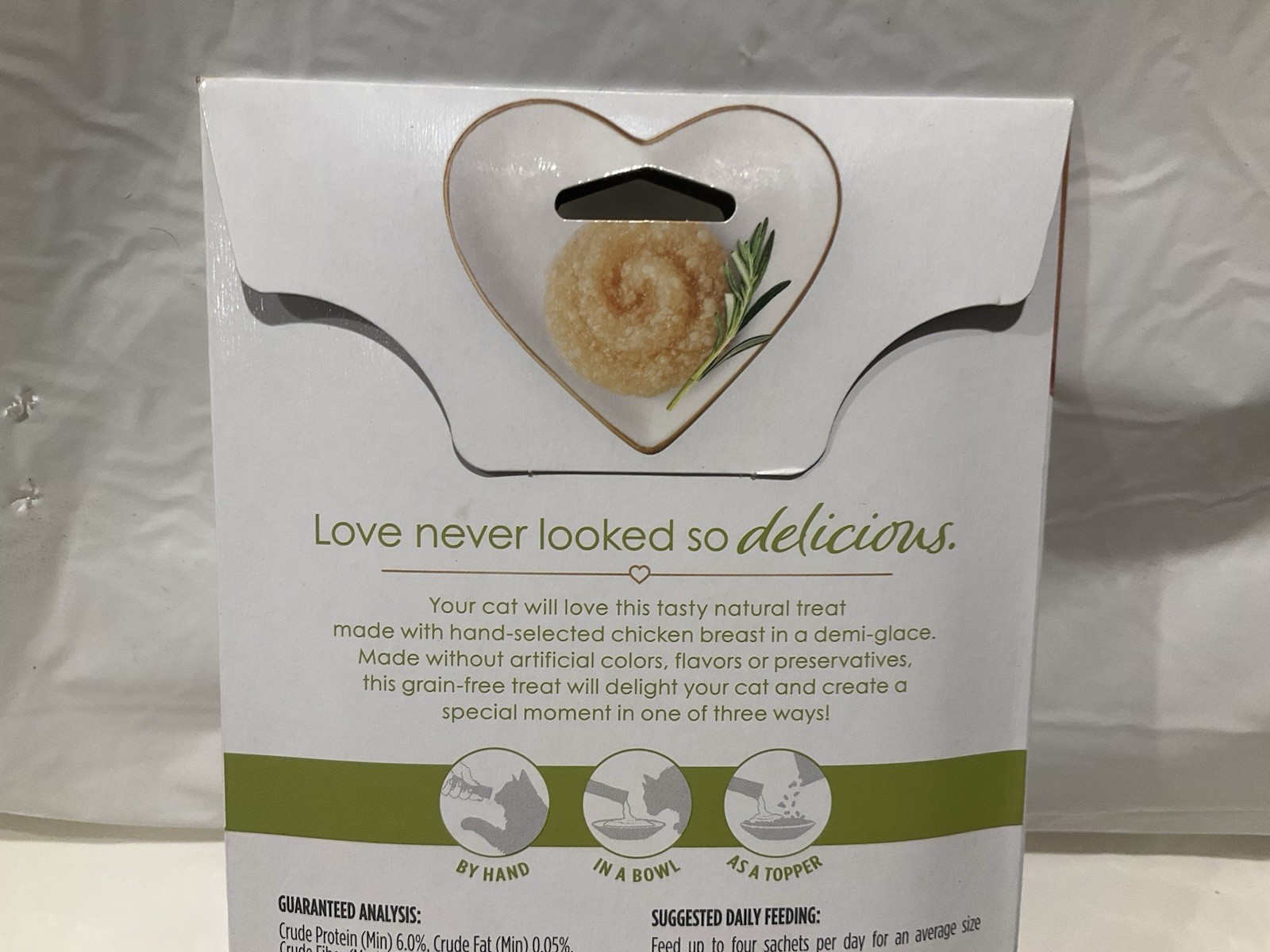 Purina Fancy Feast 7 PACK Savory Puree Natural w/chicken in a Demi-Glace