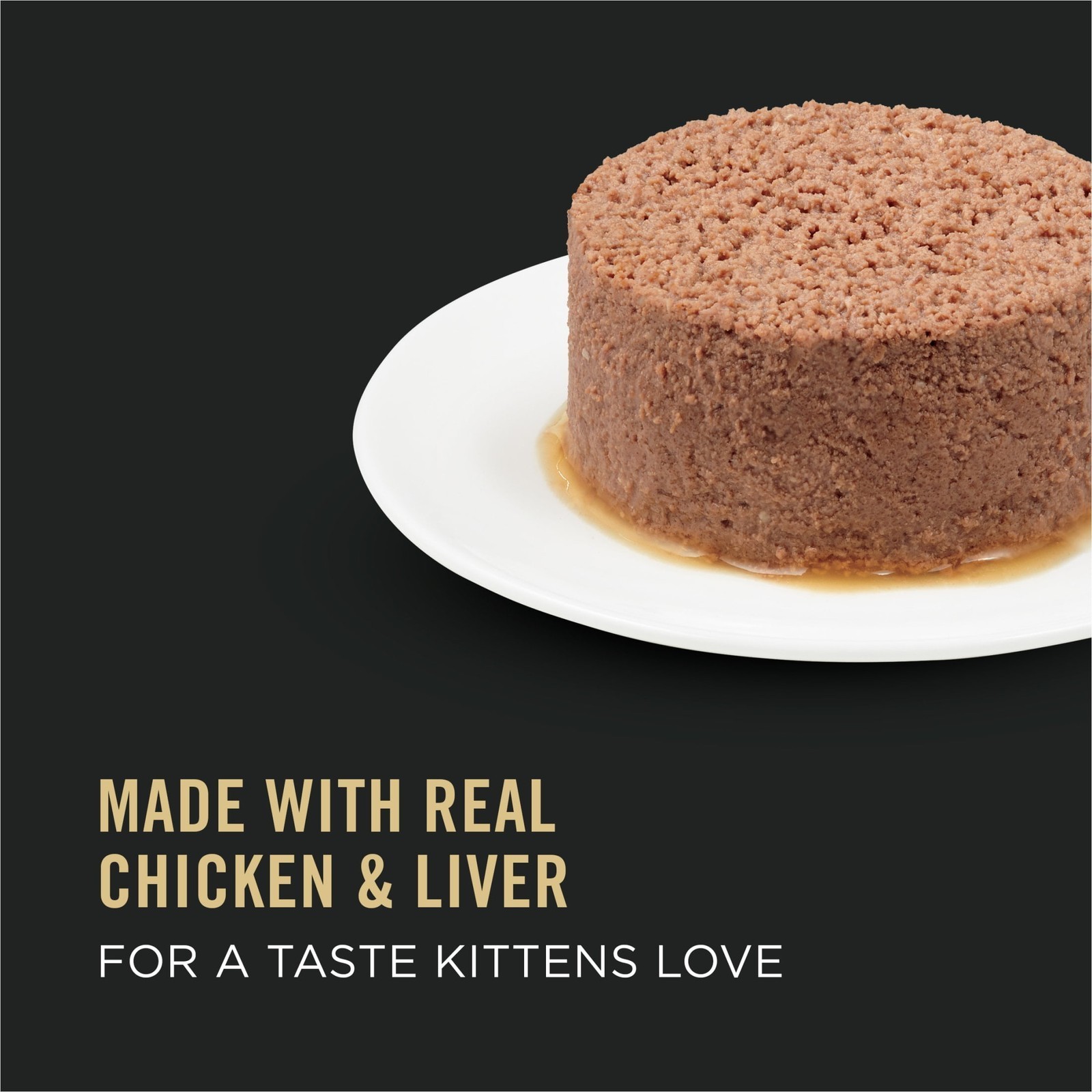 3 oz Can Chicken Liver Kitten Food W/ Natural & No Artificial Flavors