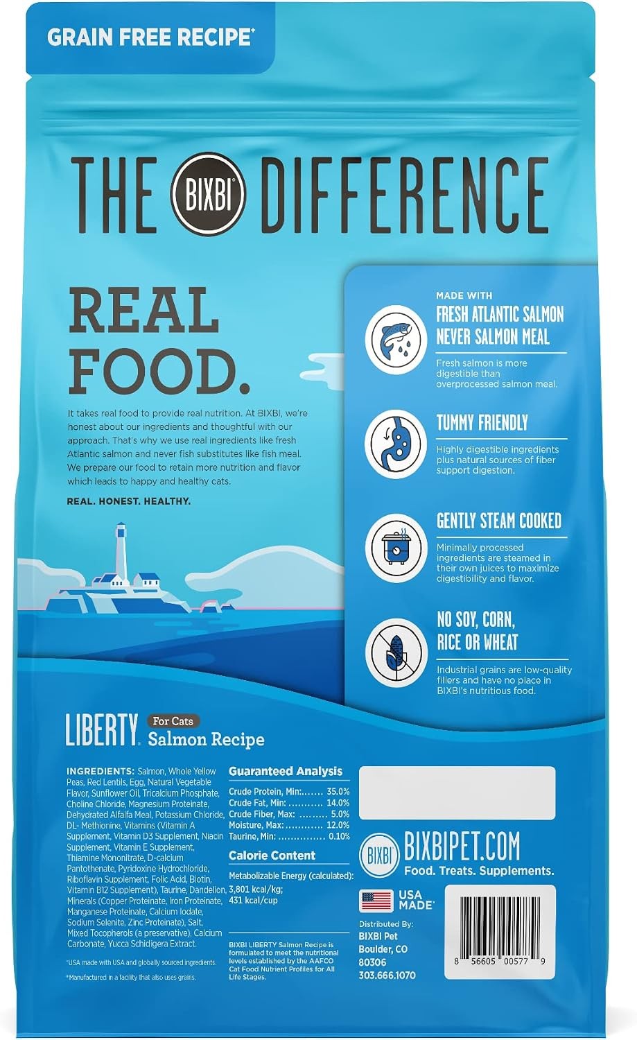Liberty Dry Food Salmon Recipe for Cats, 10lb