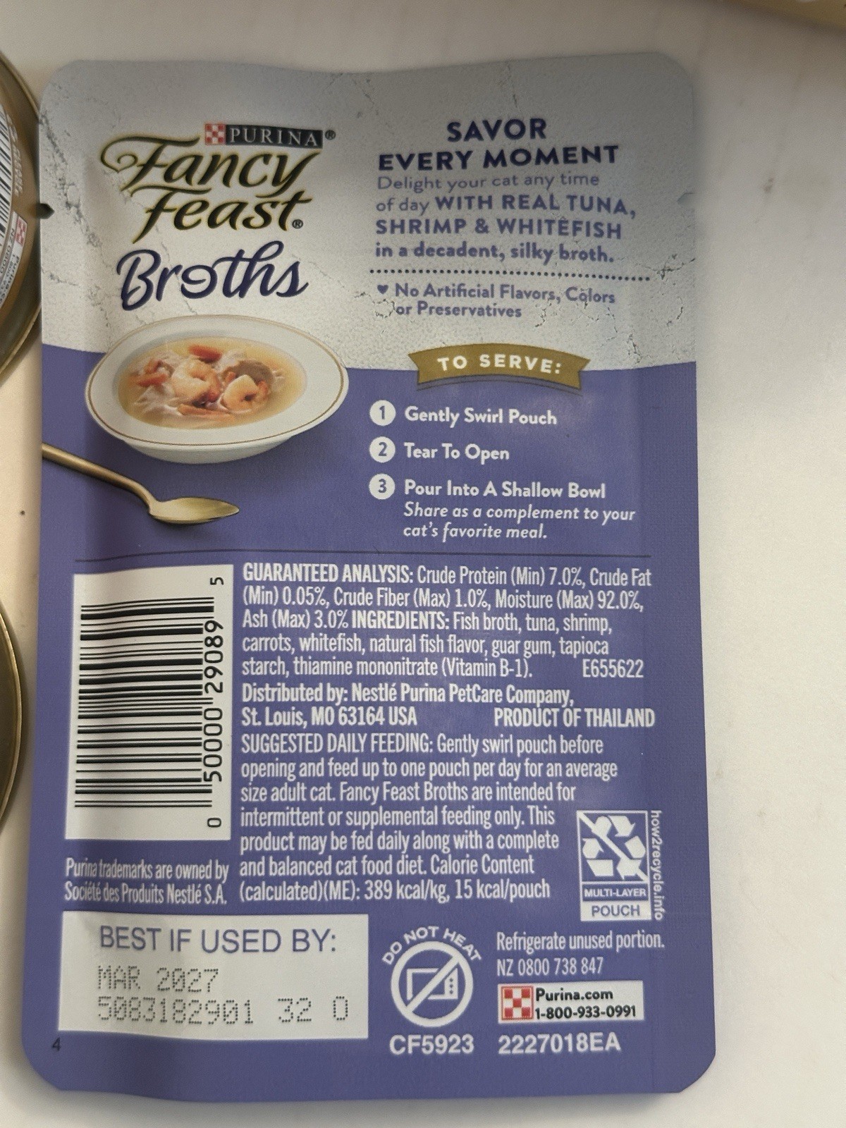 Purina FANCY FEAST 4 Course Feast w/ Heart Plate Gourmet Cat Food 7.75 Oz