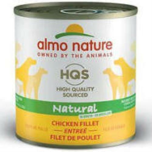 46281 Almo Nature USA HQS Dog Naturals Chicken Fillet 12/9.87oz