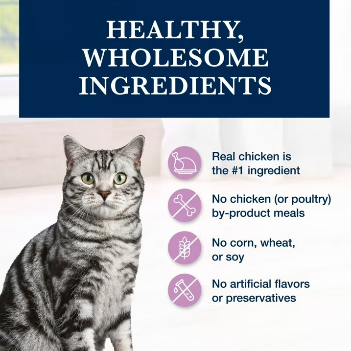 Blue Buffalo W+U Weight Management + Urinary Care Grain-Free Dry Cat Food 6.5 lb