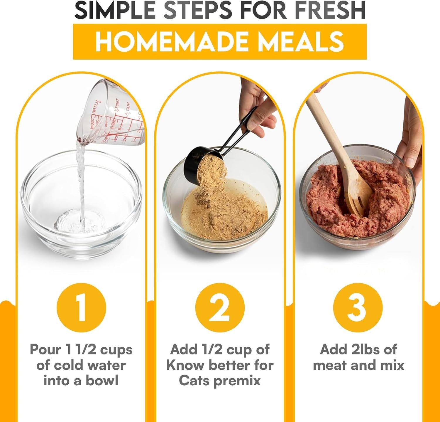 Complete Raw Cat Food Supplement – Natural Ingredients