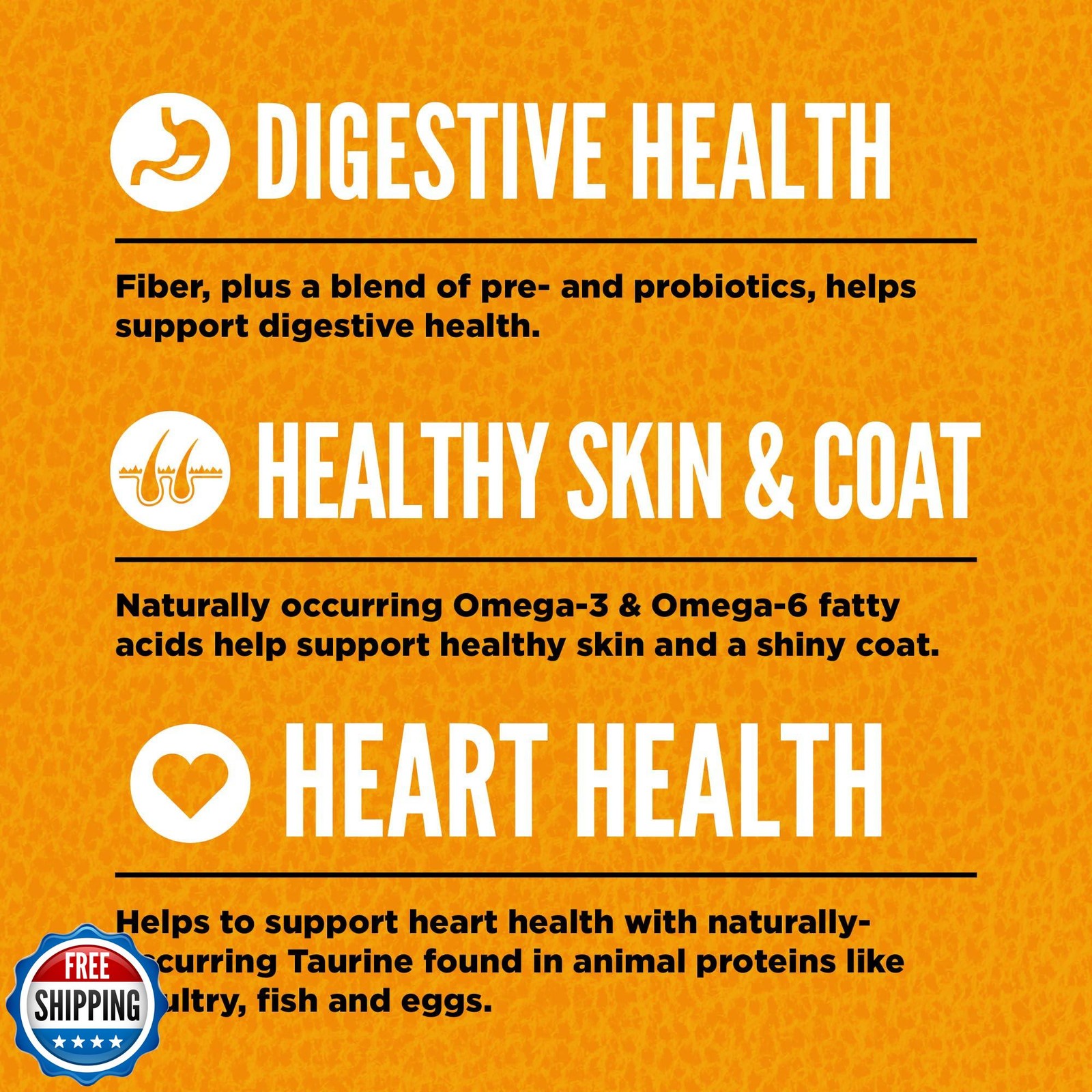 ORIJEN Original Cat, Grain Free Dry Cat Food for All Life Stages, with WholeP