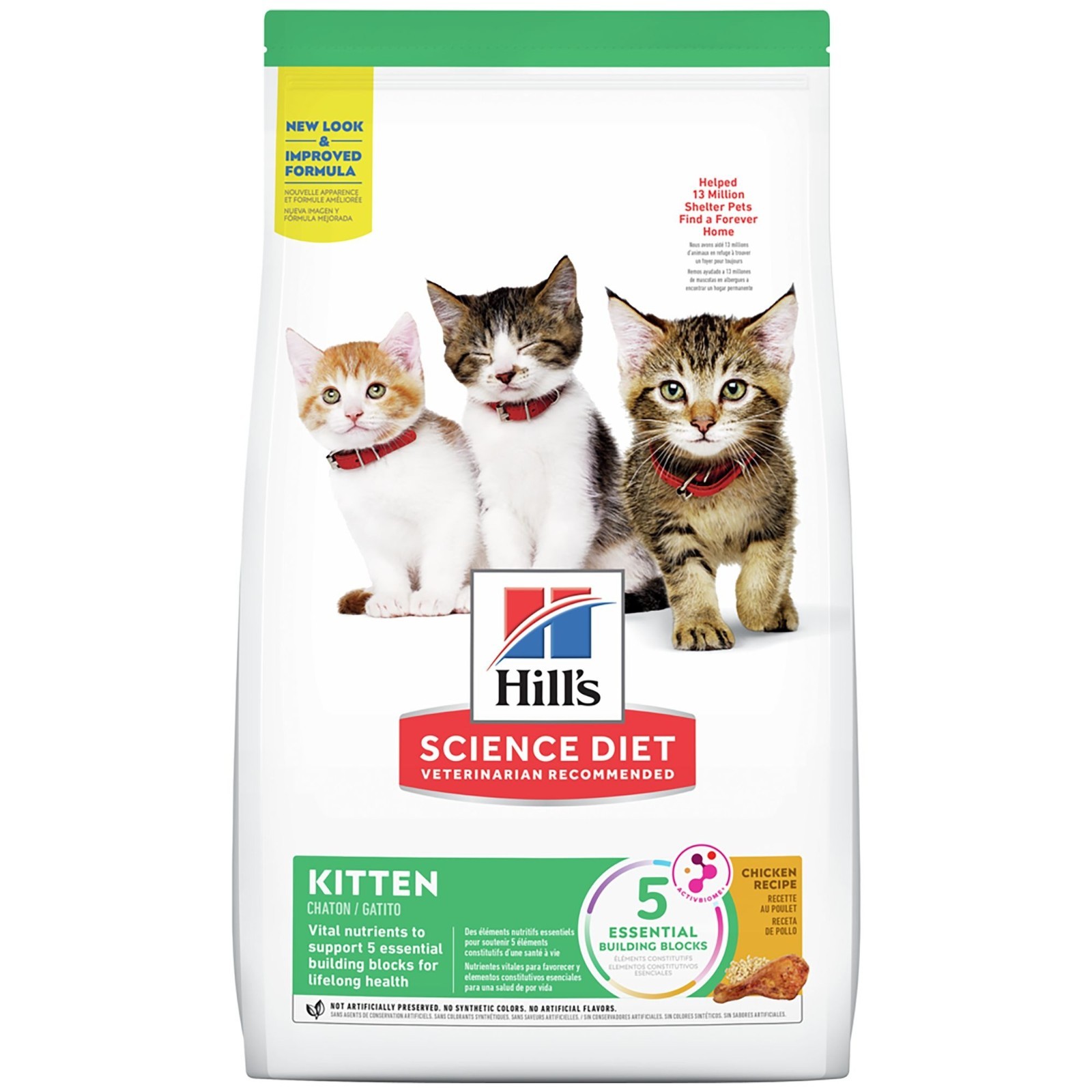 Hill’s Science Diet Kitten Dry Cat Food – Chicken Size: 15.5 Lb
