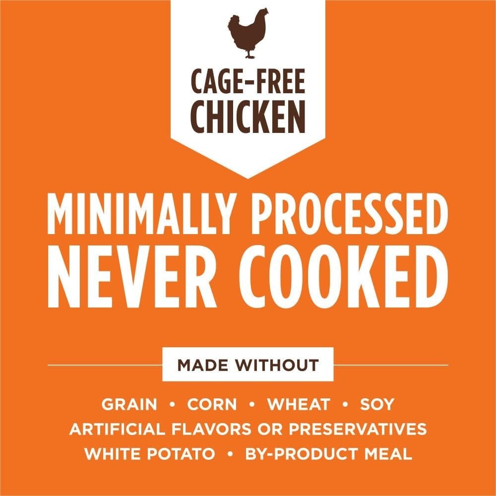 Raw Boost Freeze-Dried Cat Food Topper, Chicken & Blueberry – 6oz Grain-Free