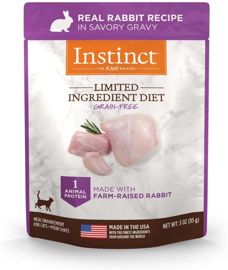 Limited Ingredient Diet, Natural Wet Cat Food Topper, Grain Free Recipe – Real R